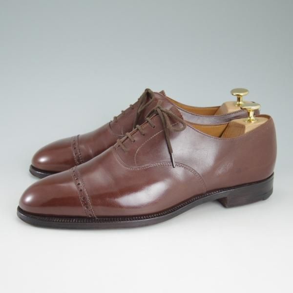 極上★クロケット&ジョーンズ 7.5E【★ロイドフットウェア/Lloyd Footwear別注】317ラスト/カーフ/Jシリーズ/Crockett&Jones★c710