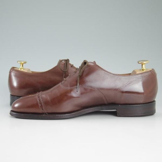 極上★クロケット&ジョーンズ 7.5E【★ロイドフットウェア/Lloyd Footwear別注】317ラスト/カーフ/Jシリーズ/Crockett&Jones★c710