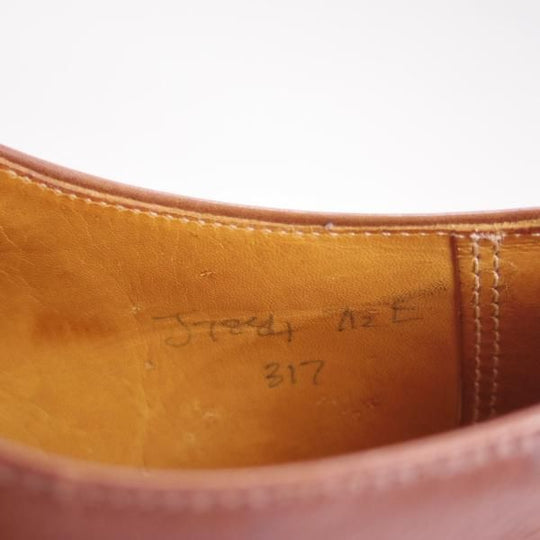 極上★クロケット&ジョーンズ 7.5E【★ロイドフットウェア/Lloyd Footwear別注】317ラスト/カーフ/Jシリーズ/Crockett&Jones★c710