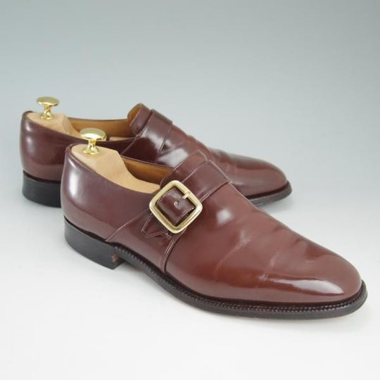 極上★チャーチ 70F/UK7【★ブックバインダーカーフ/3都市ロゴ/73ラスト】Westbury/旧チャーチ/モンクストラップ/Church's★c715