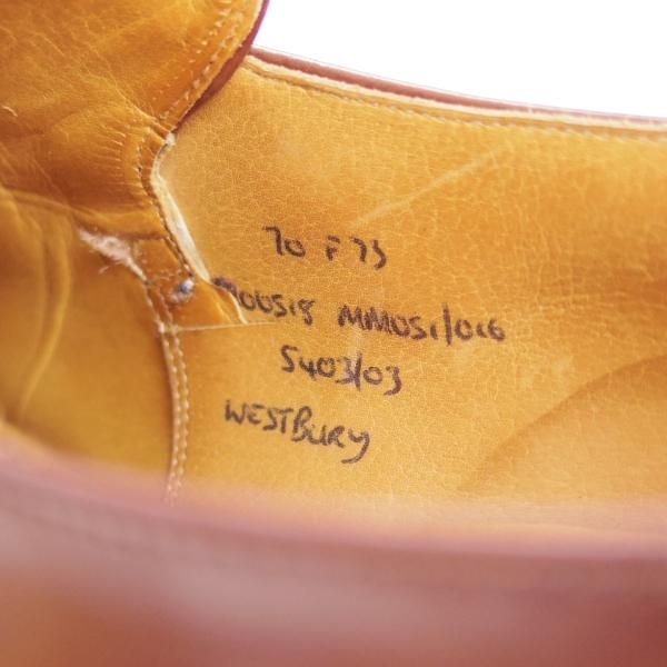 極上★チャーチ 70F/UK7【★ブックバインダーカーフ/3都市ロゴ/73ラスト】Westbury/旧チャーチ/モンクストラップ/Church's★c715