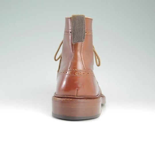 美品★トリッカーズ SIZE 8【★マロンアンティーク/MALTON/モールトン/M2508】カーフ/カントリーブーツ/Tricker's★c717