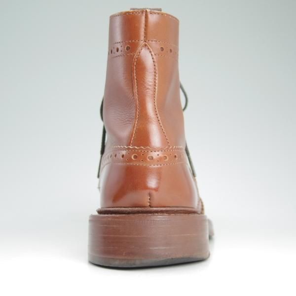 極上★トリッカーズ SIZE 7.5【★マロンアンティーク/MALTON/モールトン】M2508/茶/カントリーブーツ/カーフ/Tricker's★c719