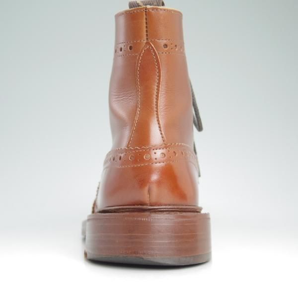 極上★トリッカーズ SIZE 7.5【★マロンアンティーク/MALTON/モールトン】M2508/茶/カントリーブーツ/カーフ/Tricker's★c719