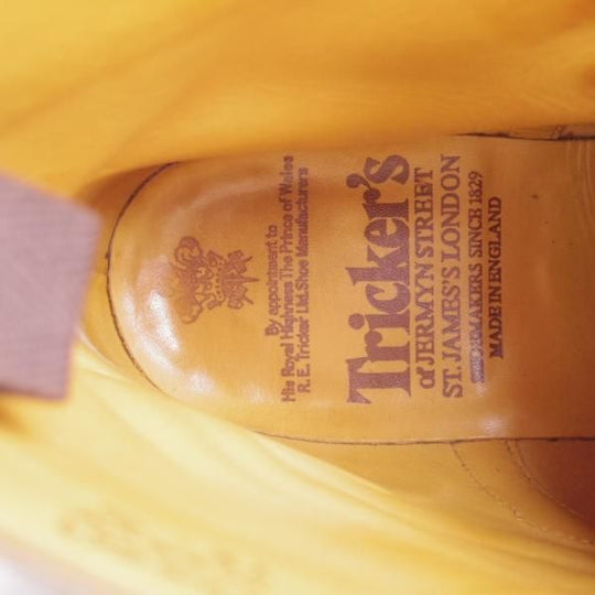 極上★トリッカーズ SIZE 7.5【★マロンアンティーク/MALTON/モールトン】M2508/茶/カントリーブーツ/カーフ/Tricker's★c719