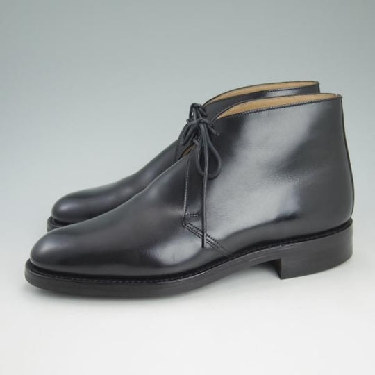 新品★クロケット&ジョーンズ 7E【ダイナイトソール仕様★チャートシー/CHERTSEY】224ラスト/チャッカブーツ/黒/Crockett&Jones★c723