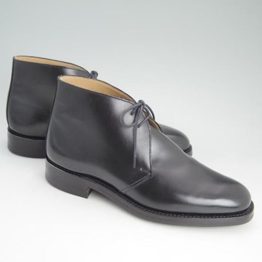 新品★クロケット&ジョーンズ 7E【ダイナイトソール仕様★チャートシー/CHERTSEY】224ラスト/チャッカブーツ/黒/Crockett&Jones★c723