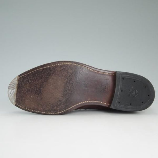 美品★オールデン 8E【★(ハワイ)Leather Soul別/レザーソウル】Vチップ/赤茶/アルパインカーフ/87920/レイドンラスト/Alden★c731