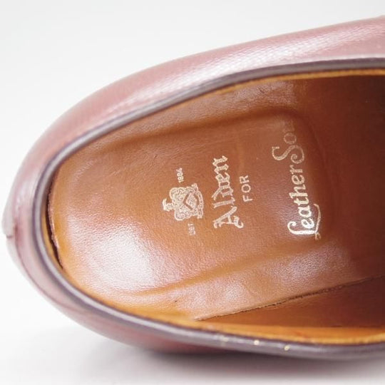 美品★オールデン 8E【★(ハワイ)Leather Soul別/レザーソウル】Vチップ/赤茶/アルパインカーフ/87920/レイドンラスト/Alden★c731