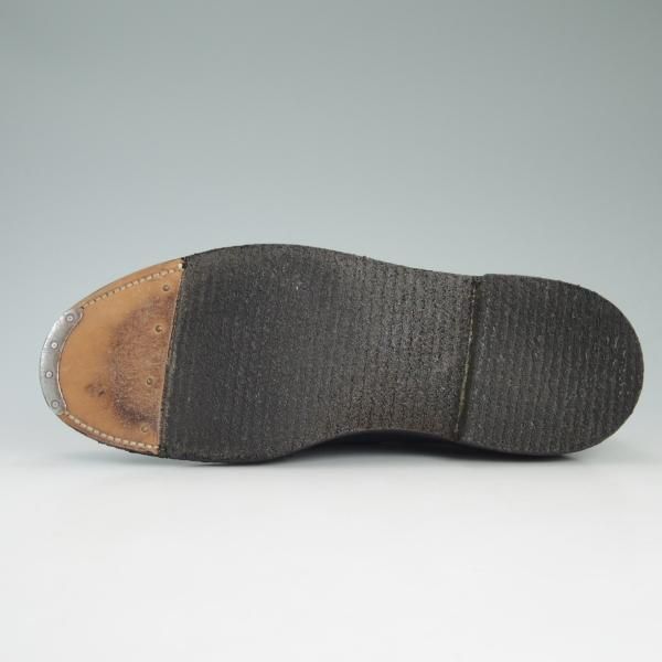 極美品★オールデン 7.5D【★プランテーションソール仕様/バリーラスト】スエード/95434/紺/ネイビー/Alden★c732