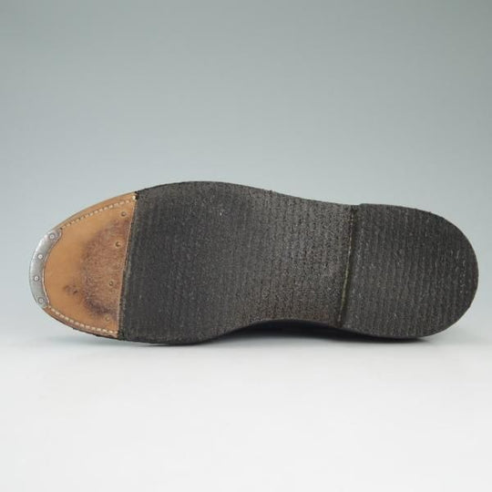 極美品★オールデン 7.5D【★プランテーションソール仕様/バリーラスト】スエード/95434/紺/ネイビー/Alden★c732