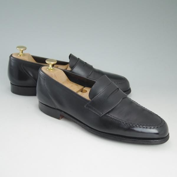 極上★クロケット&ジョーンズ 7E【★ユナイテッドアローズ別注/HARVARD】314ラスト/コインローファー/United Arrows/Crockett&Jones★c735