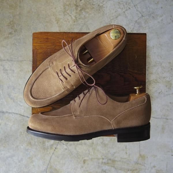 極上★パラブーツ SIZE 7【★ドレス仕様シャンボード/CHAMBORD】スエード/アクティブソール/Uチップ/Paraboot★c737