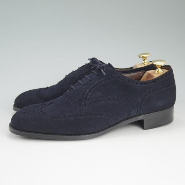 未使用★チャーチ 60F/UK6【貴重★2都市ロゴ時代/デッドストック品/73ラスト】スエード/charter/WHILP FLEX/旧チャーチ/Church's★c738