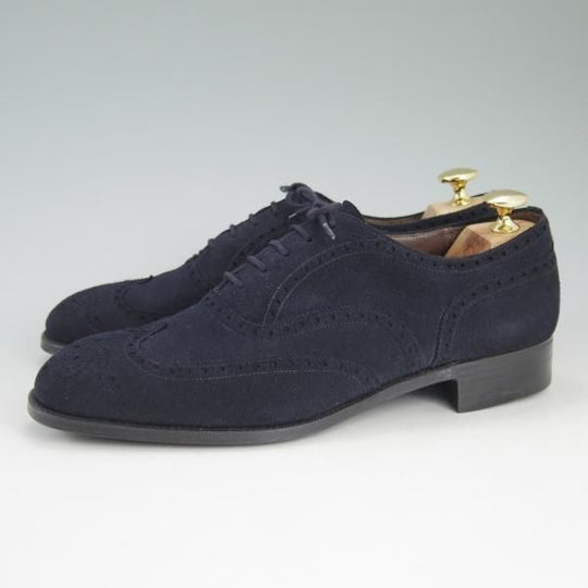 未使用★チャーチ 60F/UK6【貴重★2都市ロゴ時代/デッドストック品/73ラスト】スエード/charter/WHILP FLEX/旧チャーチ/Church's★c738