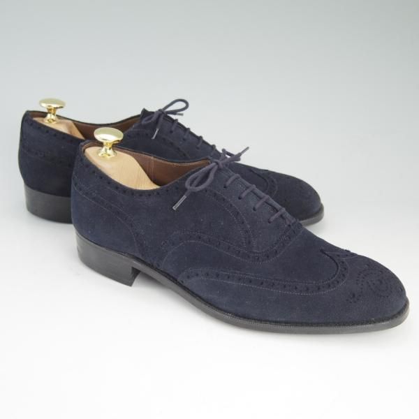 未使用★チャーチ 60F/UK6【貴重★2都市ロゴ時代/デッドストック品/73ラスト】スエード/charter/WHILP FLEX/旧チャーチ/Church's★c738