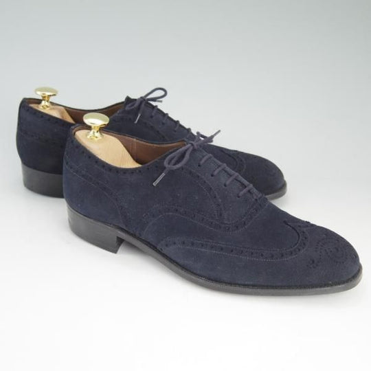 未使用★チャーチ 60F/UK6【貴重★2都市ロゴ時代/デッドストック品/73ラスト】スエード/charter/WHILP FLEX/旧チャーチ/Church's★c738