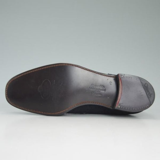 未使用★チャーチ 60F/UK6【貴重★2都市ロゴ時代/デッドストック品/73ラスト】スエード/charter/WHILP FLEX/旧チャーチ/Church's★c738