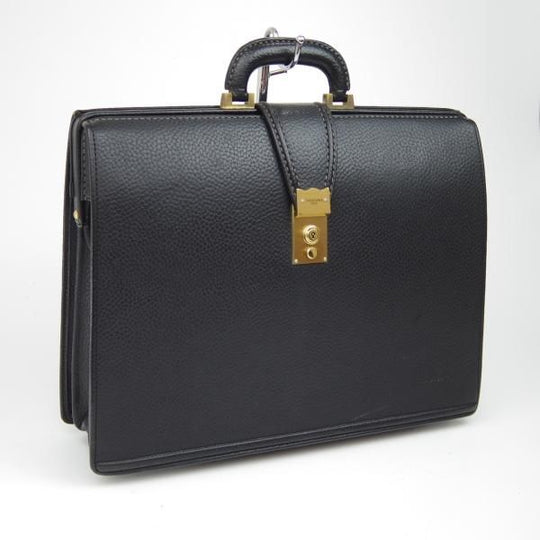 極上★銀座タニザワ/GINZA TANIZAWA【定価9.7万円★ダレスバッグ/黒】メンズ ビジネス バッグ/レザー ブリーフケース★N5186