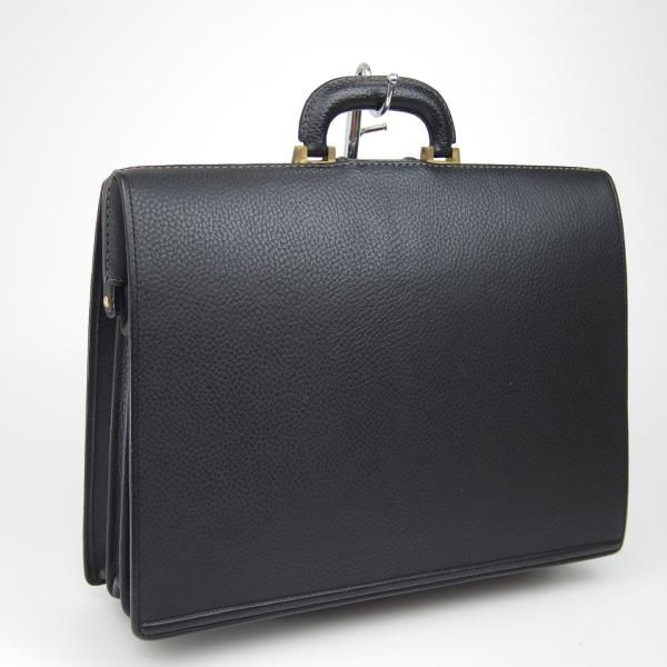 極上★銀座タニザワ/GINZA TANIZAWA【定価9.7万円★ダレスバッグ/黒】メンズ ビジネス バッグ/レザー ブリーフケース★N5186