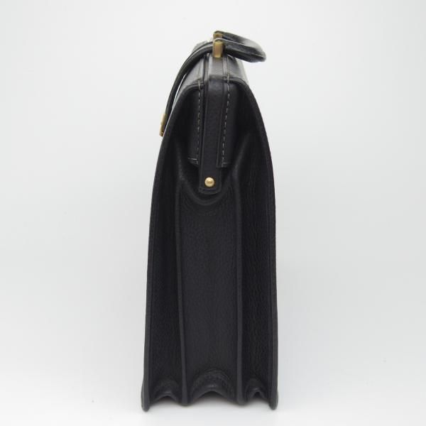 極上★銀座タニザワ/GINZA TANIZAWA【定価9.7万円★ダレスバッグ/黒】メンズ ビジネス バッグ/レザー ブリーフケース★N5186