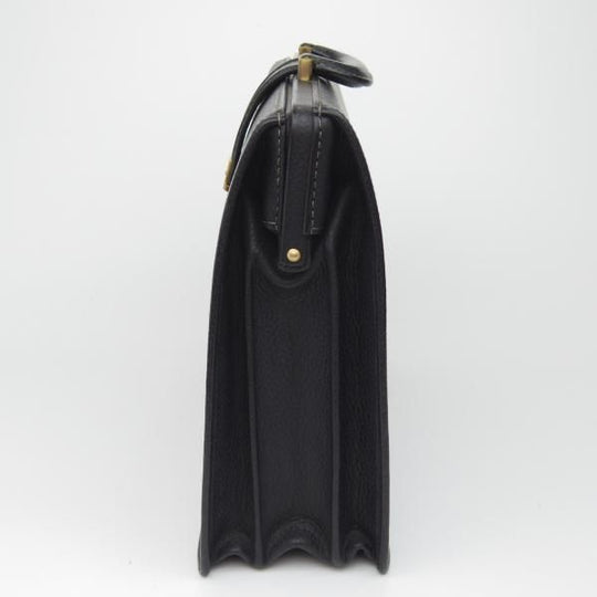 極上★銀座タニザワ/GINZA TANIZAWA【定価9.7万円★ダレスバッグ/黒】メンズ ビジネス バッグ/レザー ブリーフケース★N5186