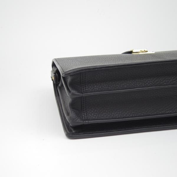 極上★銀座タニザワ/GINZA TANIZAWA【定価9.7万円★ダレスバッグ/黒】メンズ ビジネス バッグ/レザー ブリーフケース★N5186