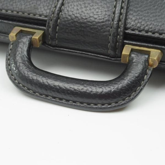 極上★銀座タニザワ/GINZA TANIZAWA【定価9.7万円★ダレスバッグ/黒】メンズ ビジネス バッグ/レザー ブリーフケース★N5186