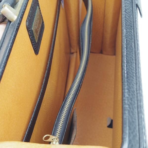 極上★銀座タニザワ/GINZA TANIZAWA【定価9.7万円★ダレスバッグ/黒】メンズ ビジネス バッグ/レザー ブリーフケース★N5186