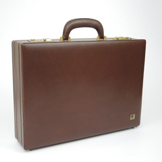 極上★ダンヒル/dunhill【★アタッシュケース】レザー/茶/メンズ ビジネス バッグ★N5187