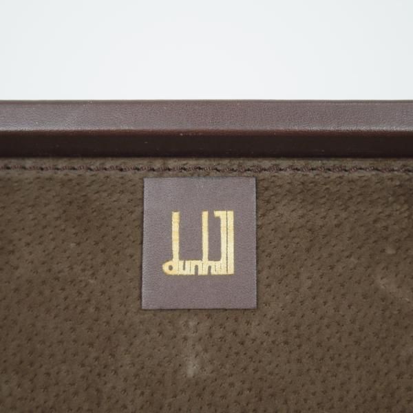 【美品】Dunhill　ダンヒル　アタッシュケース　レザー　革　ビジネス　ロゴ 極上☆ダンヒル/dunhill【☆アタッシュケース】レザー/茶/メンズ
