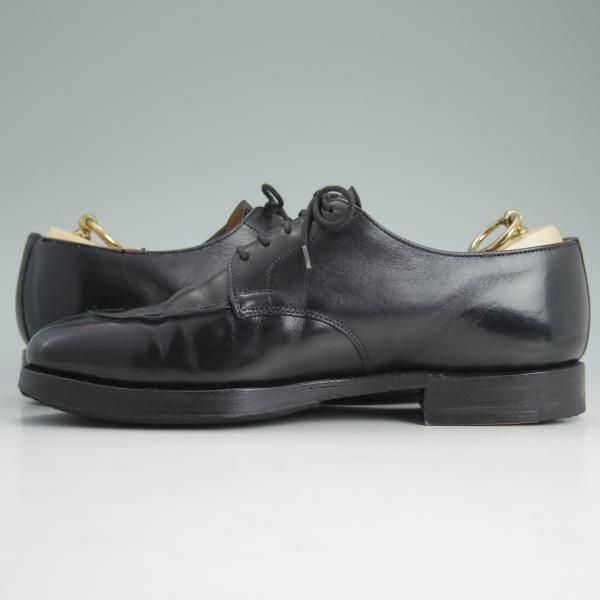 ★クロケット&ジョーンズ 6E【★ロイドフットウェア/Lloyd Footwear別注】カーフ/黒/Jシリーズ/Uチップ/Crockett&Jones★c743