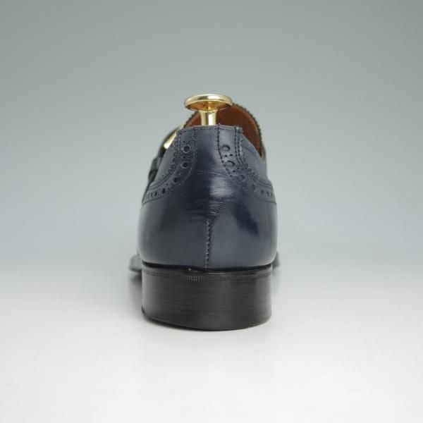 極上★クロケット&ジョーンズ 6E【★ポールセンスコーン別注/Poulsen Skone】248ラスト/モンクストラップ/カーフ/Crockett&Jones★c746