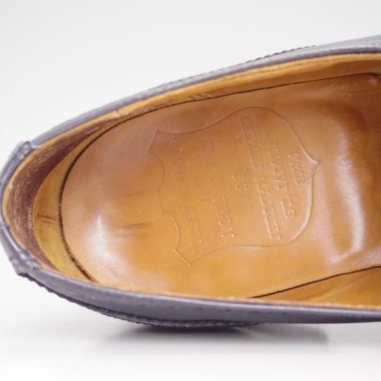 極上★クロケット&ジョーンズ 6E【★ポールセンスコーン別注/Poulsen Skone】248ラスト/モンクストラップ/カーフ/Crockett&Jones★c746