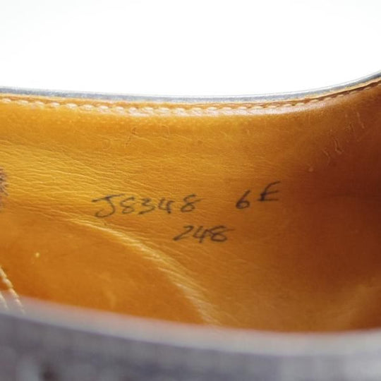 極上★クロケット&ジョーンズ 6E【★ポールセンスコーン別注/Poulsen Skone】248ラスト/モンクストラップ/カーフ/Crockett&Jones★c746