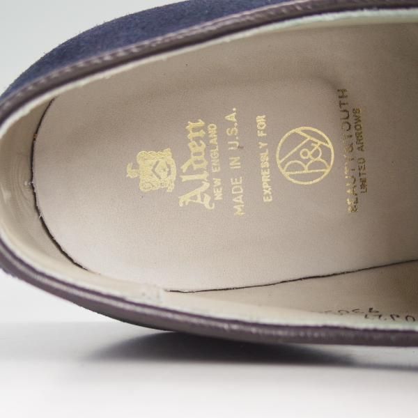 Alden ユナイテッドアローズ　ディストリクト別注　バリーラスト 美品☆オールデン 7D【貴重☆BEAMS plus別注/ロングウイング