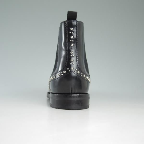 美品★チャーチ(レディース) SIZE 36【★KETSBY MET/ケッツビー/スタッズ】ポリッシュドバインダーカーフ/サイドゴアブーツ/Church's★c752