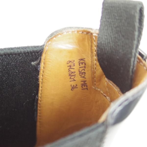 美品★チャーチ(レディース) SIZE 36【★KETSBY MET/ケッツビー/スタッズ】ポリッシュドバインダーカーフ/サイドゴアブーツ/Church's★c752