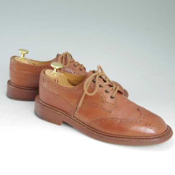 極上★トリッカーズ(レディース) SIZE 4.5【★シップス別注/SHIPS/マロンアンティーク】L5659/カントリー短靴/カーフ/Tricker's★c756