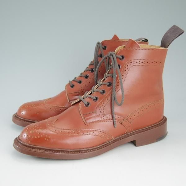 極美品★トリッカーズ(レディース) SIZE 4.5【★カントリーブーツ/L5180】モカシンブラウン/アニリンカーフ/Tricker's★c757