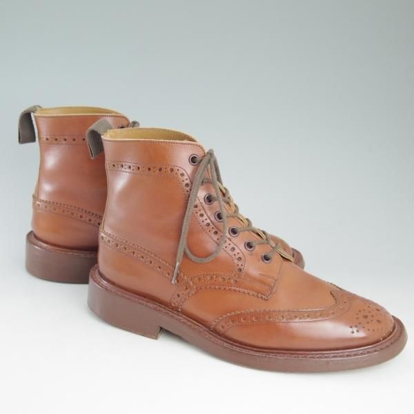 極上☆トリッカーズ SIZE 7.5【☆マロンアンティーク/MALTON