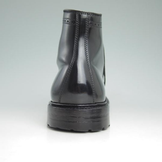美品★オールデン 8D【★コードバン仕様/BLACKBIRD別注】黒/バリーラスト/45149HC/プレーントゥ/ブーツ/Alden★c760
