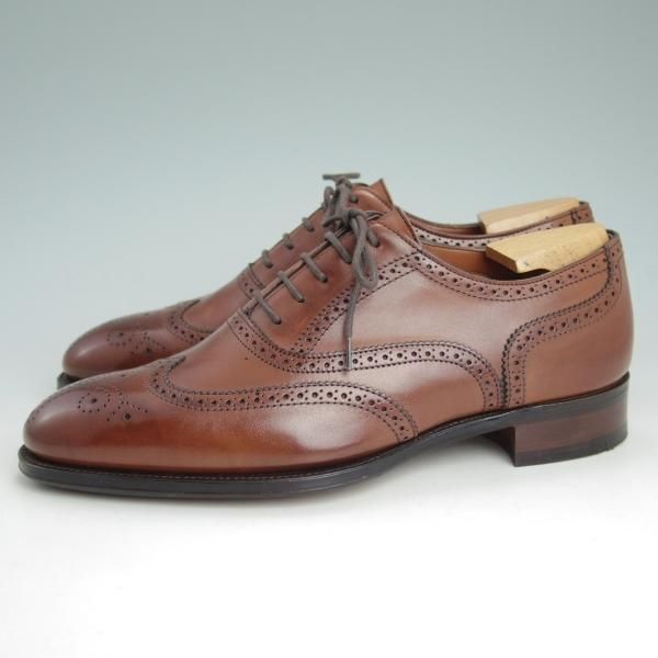 未使用★(英)アルフレッドサージェント 5.5E【上級★エクスクルーシブライン】フルブローグ/サージェント/Alfred Sargent★c761