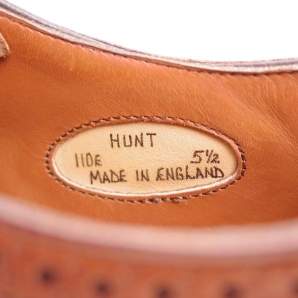 未使用★(英)アルフレッドサージェント 5.5E【上級★エクスクルーシブライン】フルブローグ/サージェント/Alfred Sargent★c761