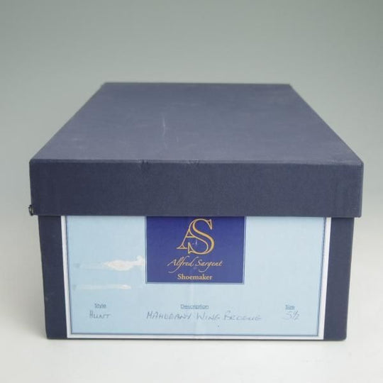 未使用★(英)アルフレッドサージェント 5.5E【上級★エクスクルーシブライン】フルブローグ/サージェント/Alfred Sargent★c761