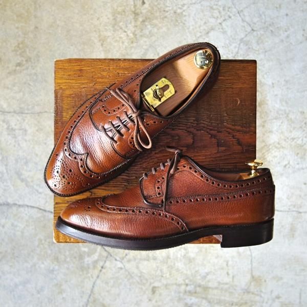 極上★チャーチ 60F/UK6【貴重★149ラスト/2都市ロゴ】旧チャーチ/RANCH OXHIDE/フルブローグ/COTSWOLD/Church's★c762