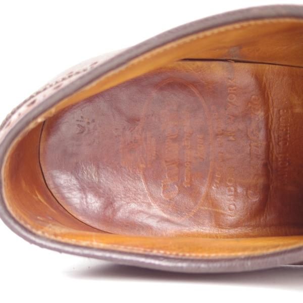 極上★チャーチ 60F/UK6【貴重★149ラスト/2都市ロゴ】旧チャーチ/RANCH OXHIDE/フルブローグ/COTSWOLD/Church's★c762