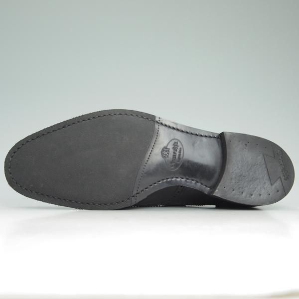 極美品★チャーチ 75F/UK7.5【★フルブローグ/EASTCOTE】138ラスト/4都市ロゴ/黒/カーフ/Church's★c763