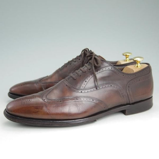 ★チャーチ 90F/UK9【★エクスクルーシブレザー/Tewkesbury/ベティスカーフ】Betis calf/119ラスト/4都市ロゴ/フルブローグ/Church's★c765