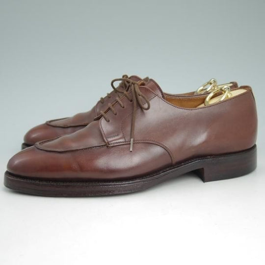 ★クロケット&ジョーンズ 6.5E【★ロイドフットウェア/Lloyd Footwear別注】317ラスト/カーフ/茶/Jシリーズ/Uチップ/Crockett&Jones★c766
